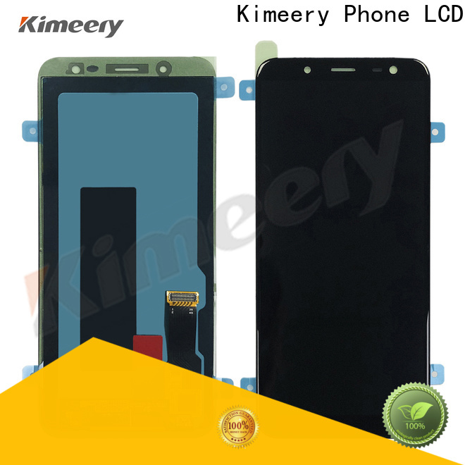 Kimeery durable samsung j6 lcd replacement China for worldwide customers